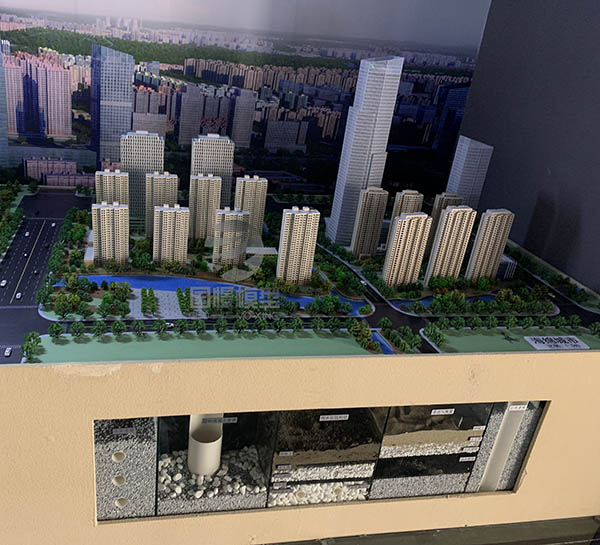 绥宁县建筑模型